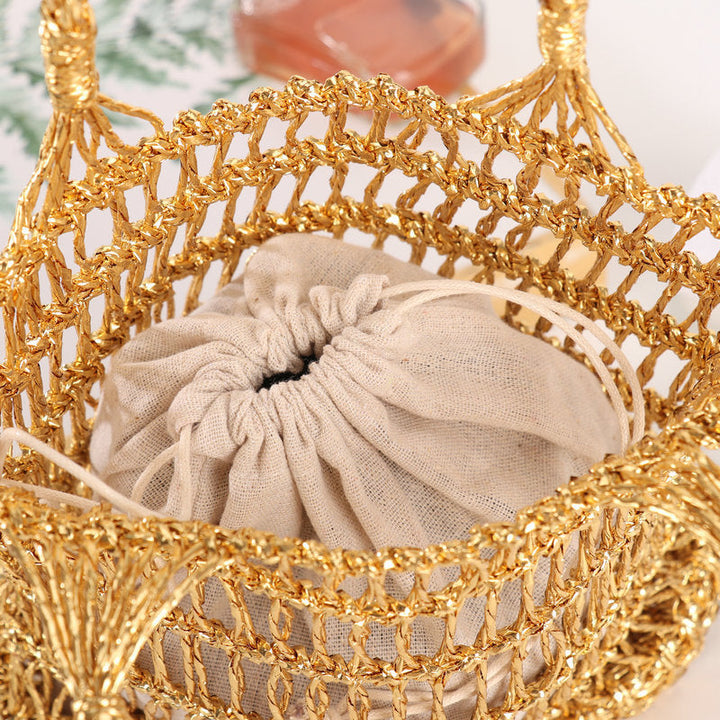 Handwoven net shopper bag Kalsten