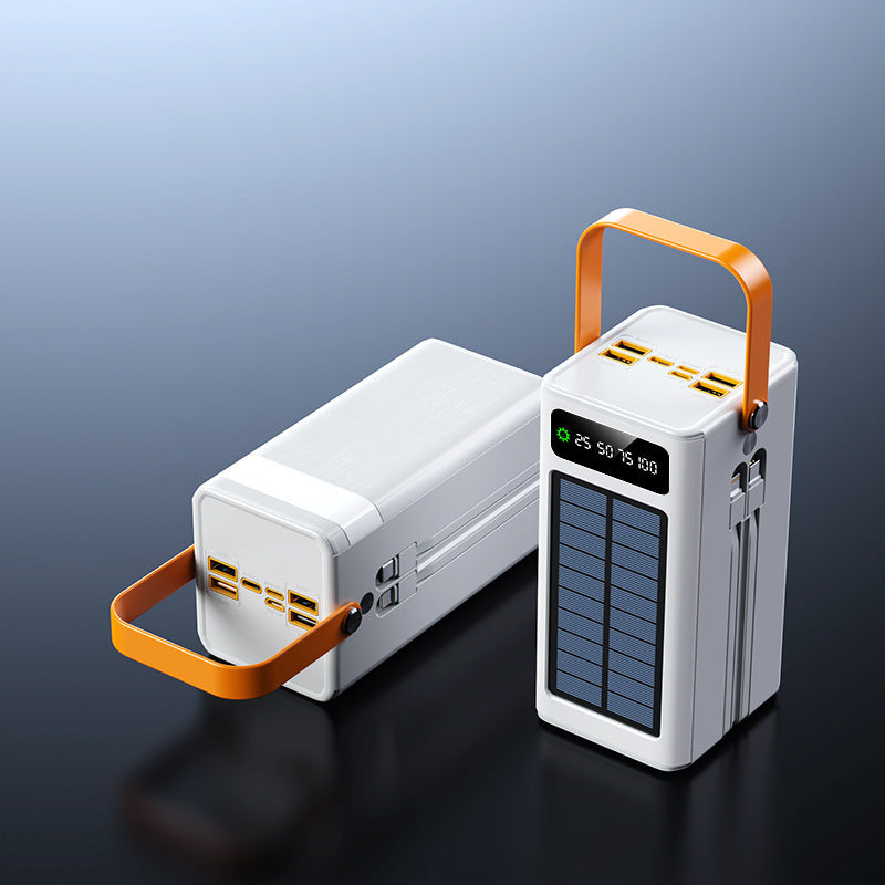 Portable solar power bank with multifunctional charging function and digital display Kalsten