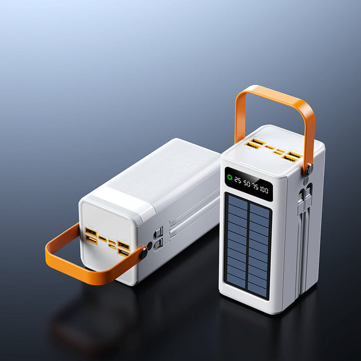 Portable solar power bank with multifunctional charging function and digital display Kalsten
