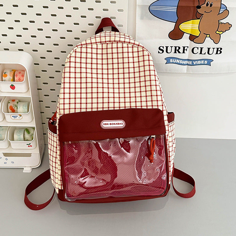 Playful Patterned School Backpack Kalsten