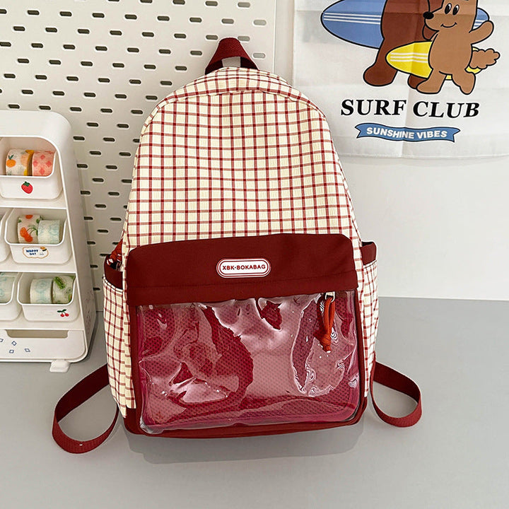 Playful Patterned School Backpack Kalsten