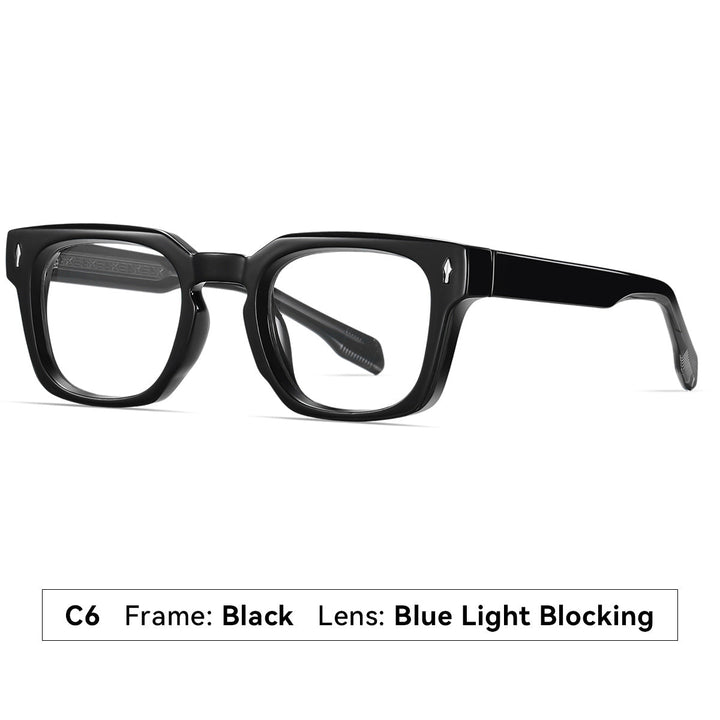 Women's fashionable sunglasses with square frame and gradient lenses Kalsten
