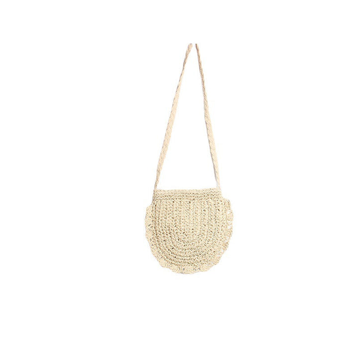 Handcrafted shoulder bag with perforated design Kalsten