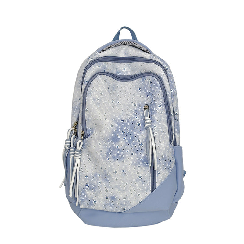 Starry-Themed School Backpack kalsten