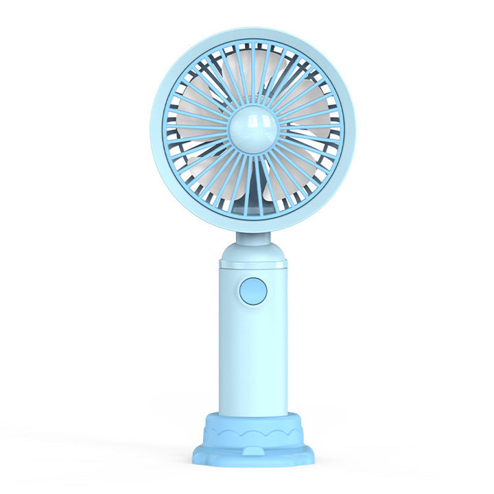 Women's Portable Hand Fan with Ergonomic Design and USB Charging Option Kalsten