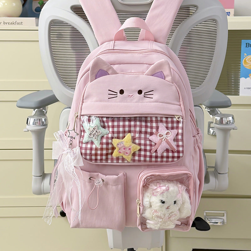 Children's Playful Duck-Themed School Backpack