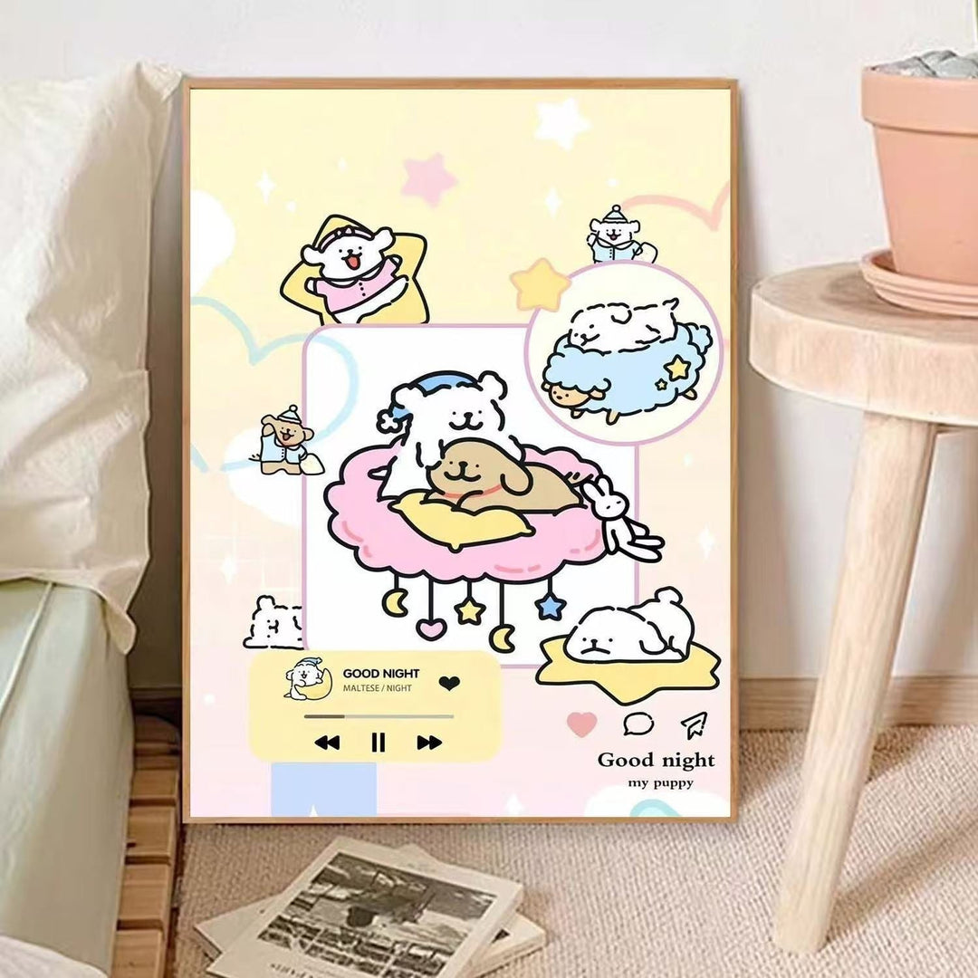 Cute Animal-Themed Illustrative Wall Art Kalsten