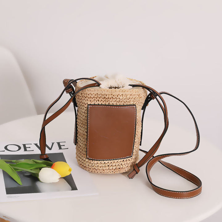 Trendy Backpack Bag Made of Braided Material Kalsten