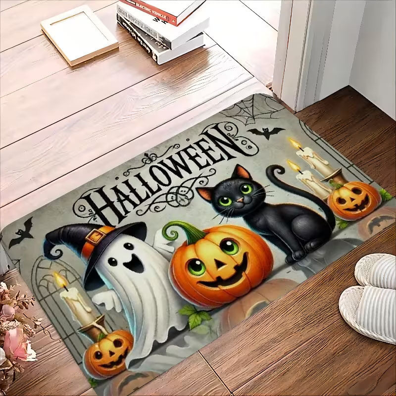 Horror-Themed Welcome Mat Acalora