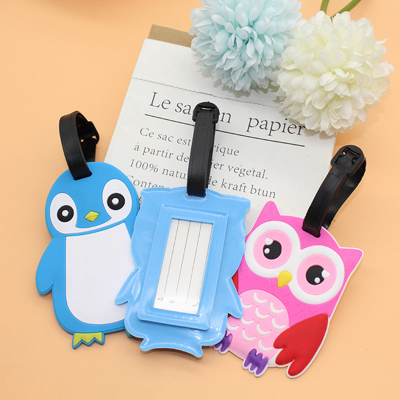 Unisex Cute Penguin Luggage Tag Kalsten
