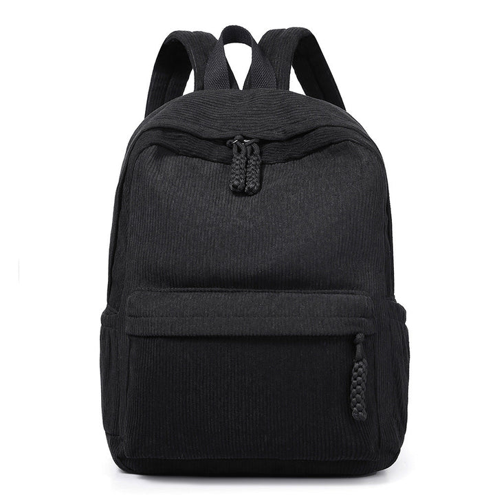 Textured Fabric Travel Backpack kalsten