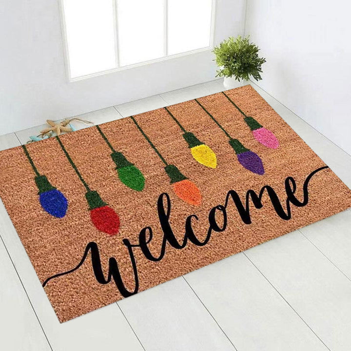Holiday-Themed Welcome Mat Kalsten