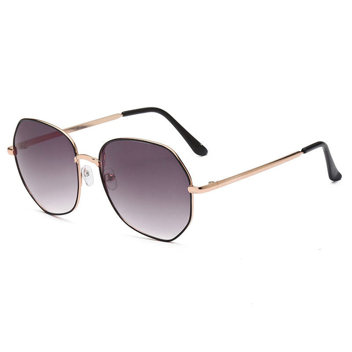 Ladies fashionable sunglasses with octagonal shape and polarized lenses Kalsten