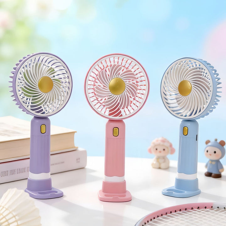 Ladies Portable Handheld Fan with Variable Speed Mode Kalsten