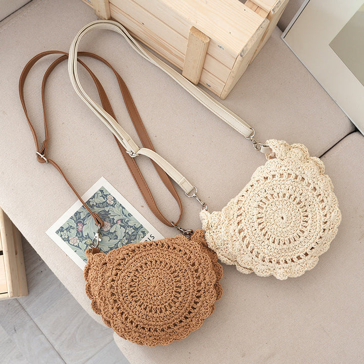 Handcrafted Round Bag Kalsten