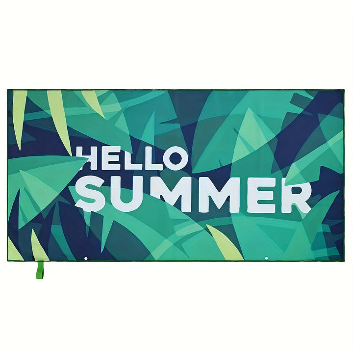 Women's beach blanket with colorful surf design Kalsten