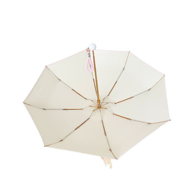 Ladies compact folding umbrella with practical handbag loop Kalsten