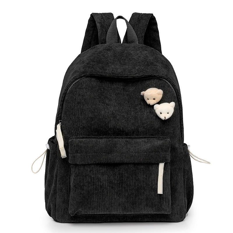 Adorable Plush Character School Backpack Kalsten
