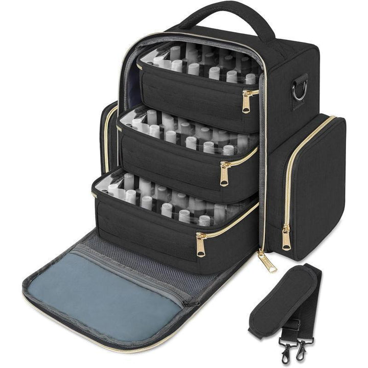 Practical cosmetic bag with multiple compartments Kalsten