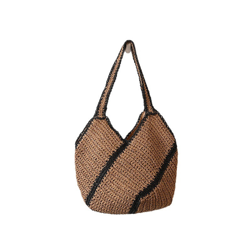 Braided beach bag with fashionable design Kalsten