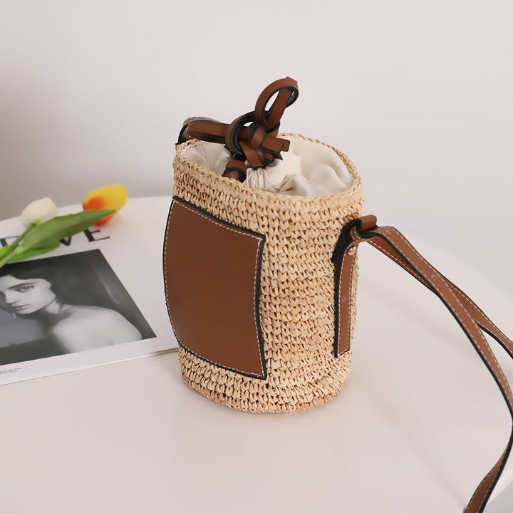 Trendy Backpack Bag Made of Braided Material Kalsten