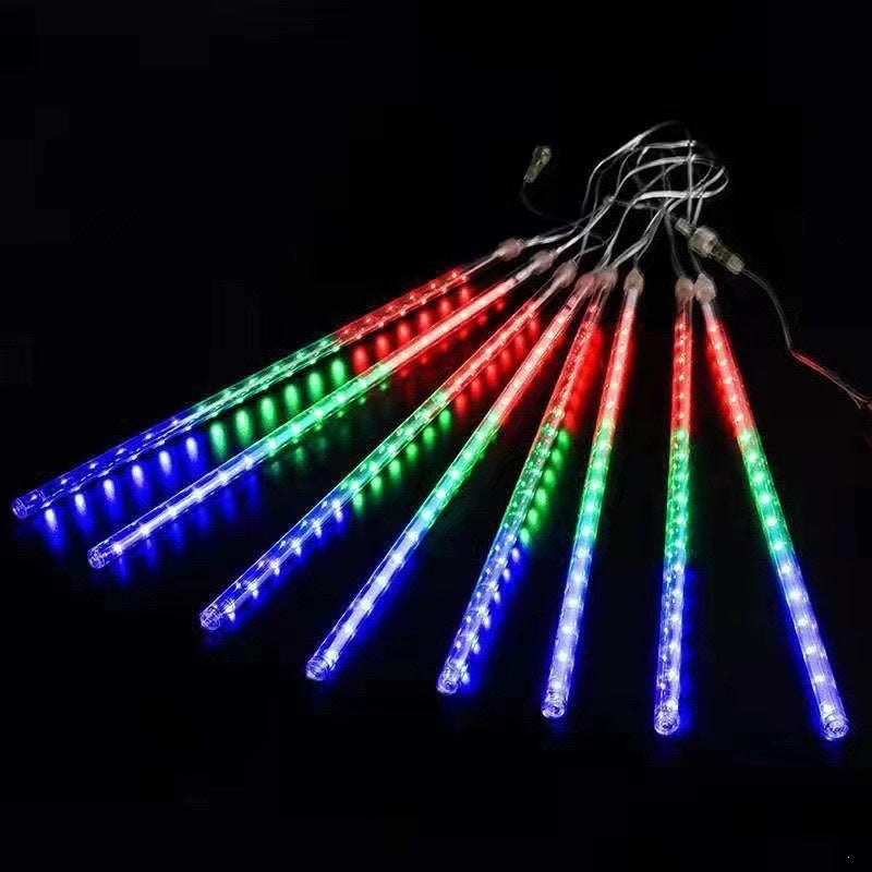Outdoor Hanging Meteor Tube Lights For Trees Waterproof Cascading LED Rain Effect Kalsten