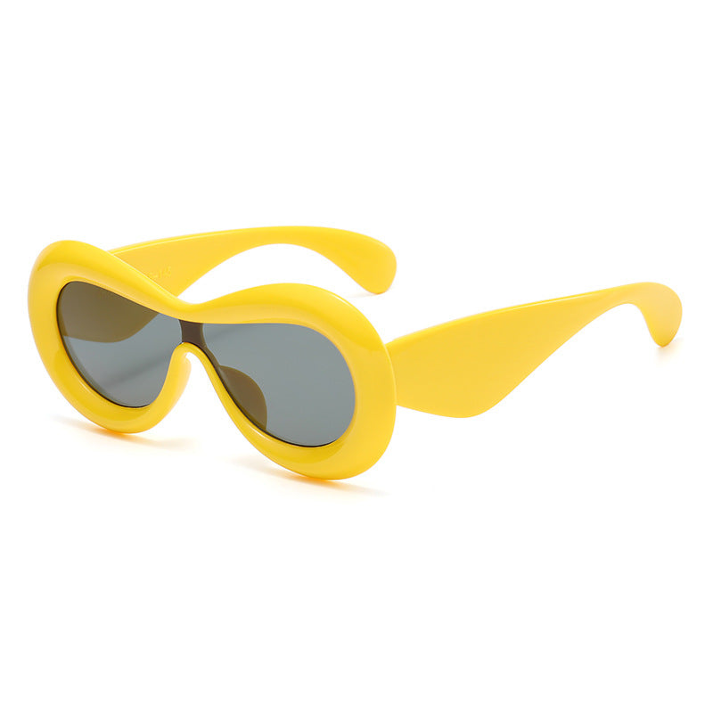 Women's fashionable oversized sunglasses in extravagant design Kalsten