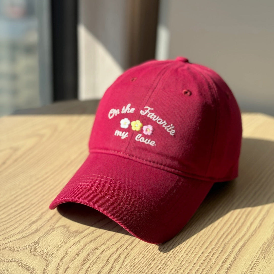 Women's Embroidered Text Cap Kalsten