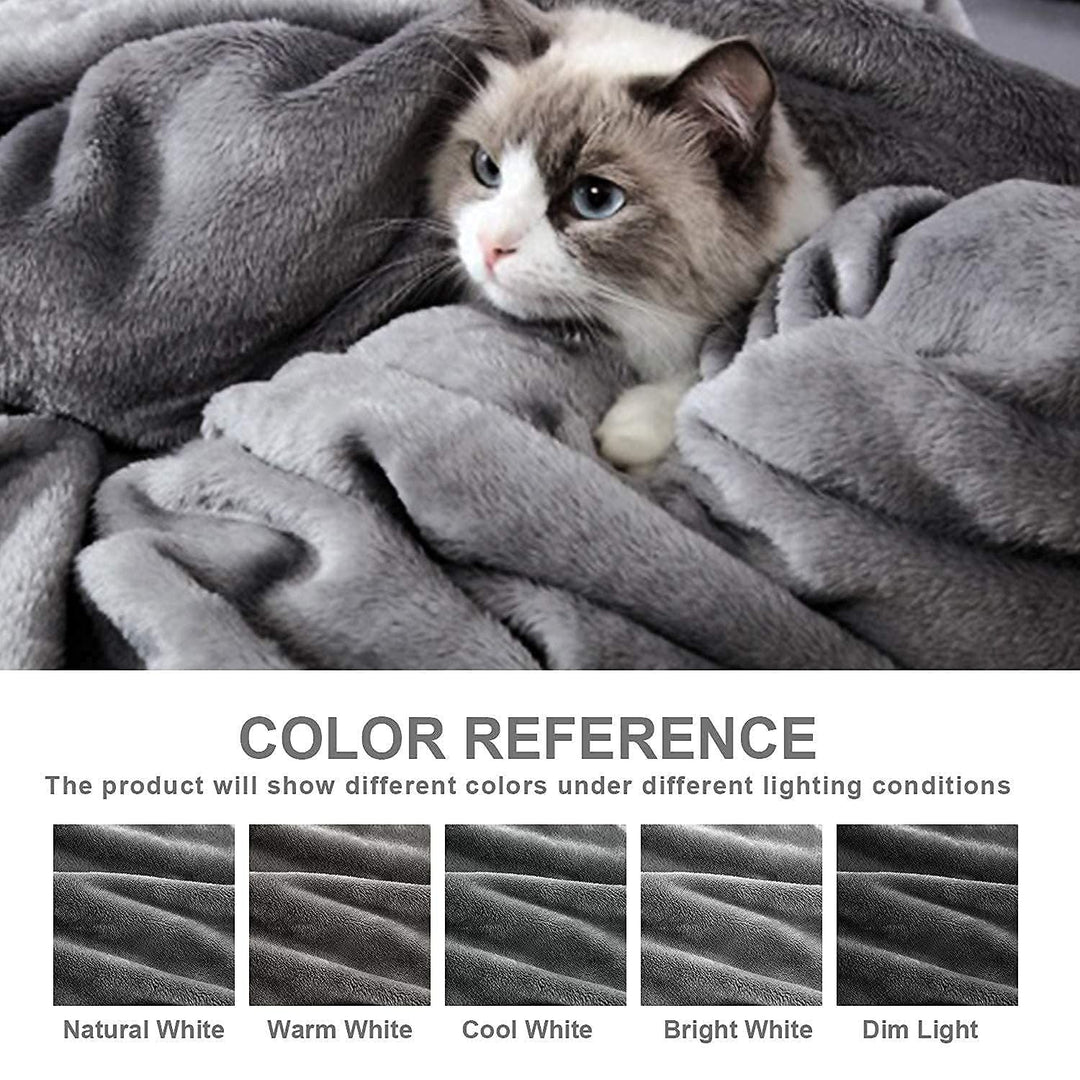 Ladies luxurious fleece blanket with soft texture Kalsten