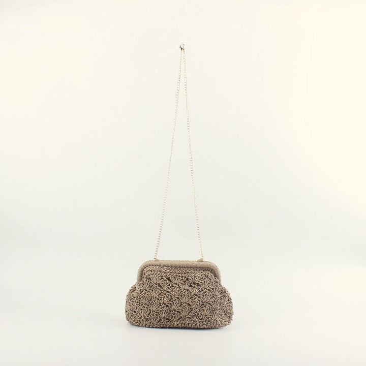 Clutch bag in elegant crochet style Kalsten
