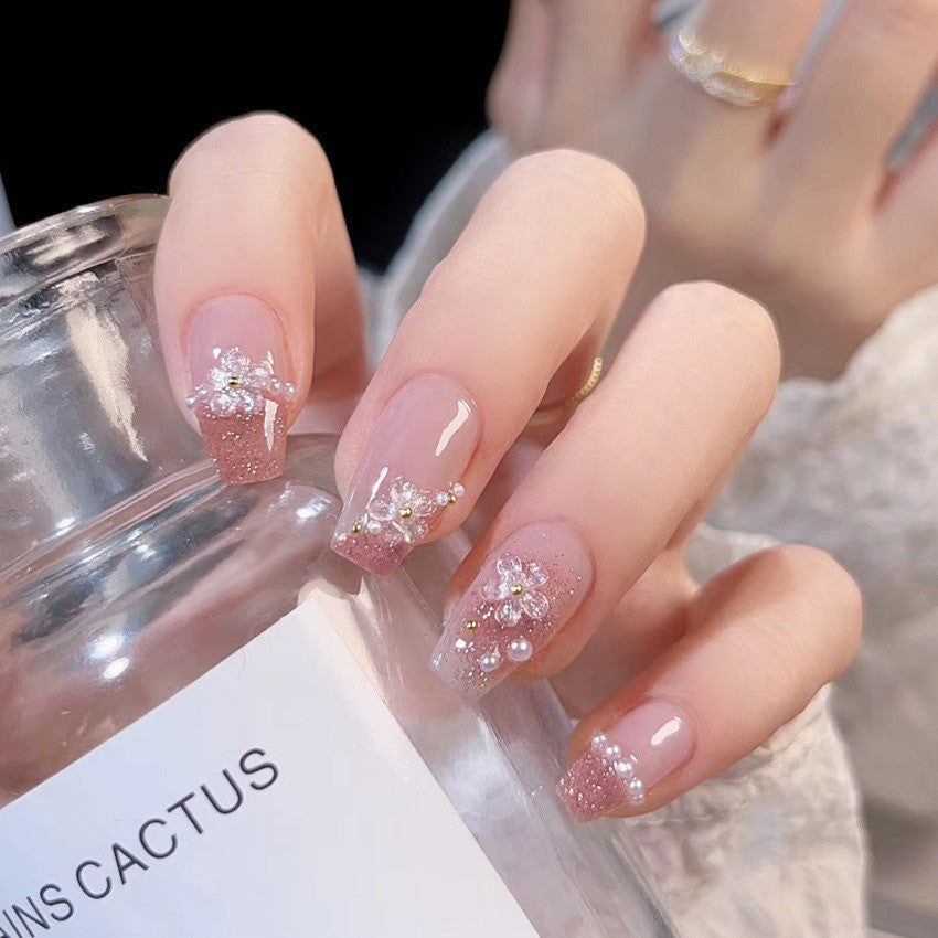 Luxury Glitter Design Artificial Nails Kalsten