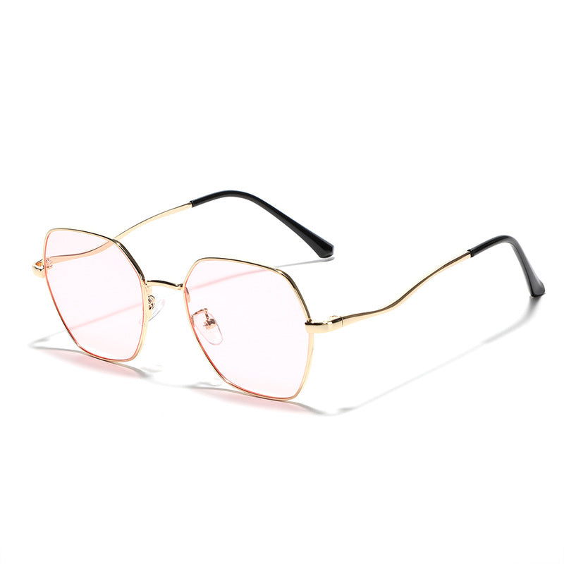 Women's geometric sunglasses with high-quality metal frame Kalsten