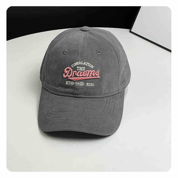 Unisex Vintage-Inspired Embroidered Baseball Cap Kalsten