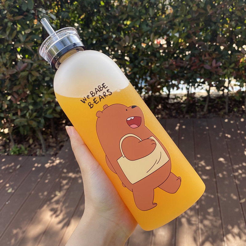 Women's creative drinking bottle with playful panda design Kalsten