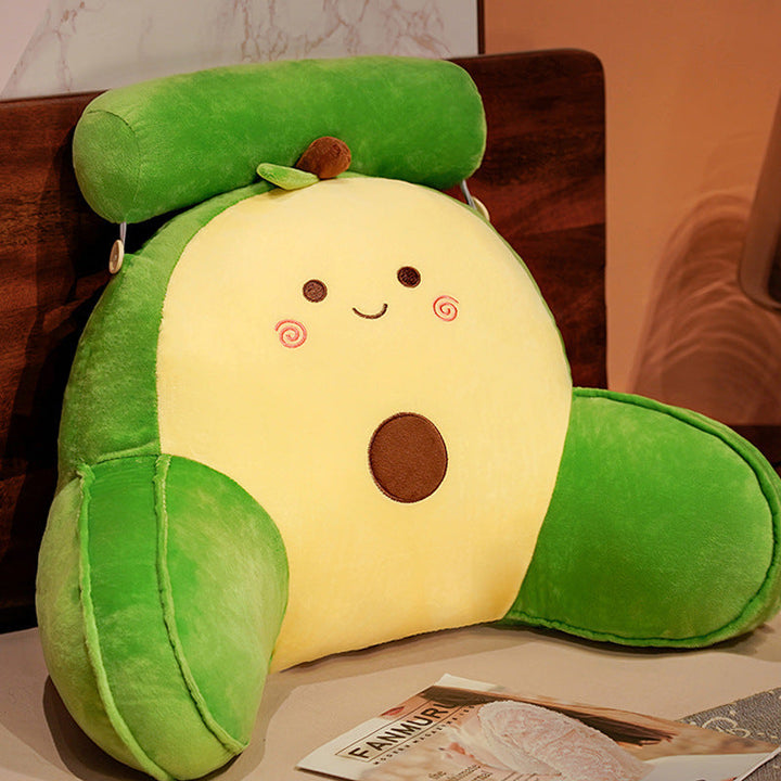 Plush pillow in avocado shape Kalsten