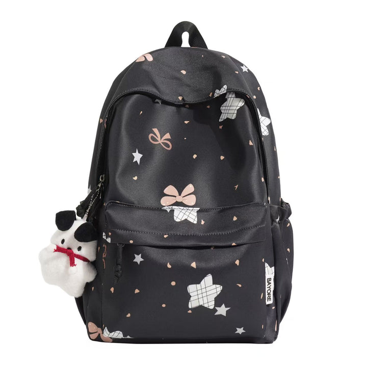 Adorable Bow-Patterned Backpack Kalsten