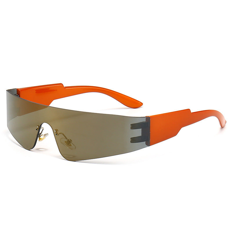 Women Sporty Sunglasses with Futuristic Design Kalsten