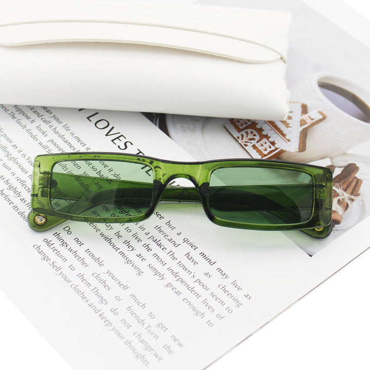 Women's fashion rectangular sunglasses with textured frame Kalsten