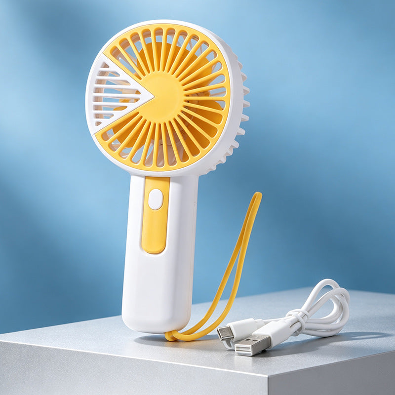 Ladies Portable Hand Fan with USB Charging Function and Ergonomic Design Kalsten