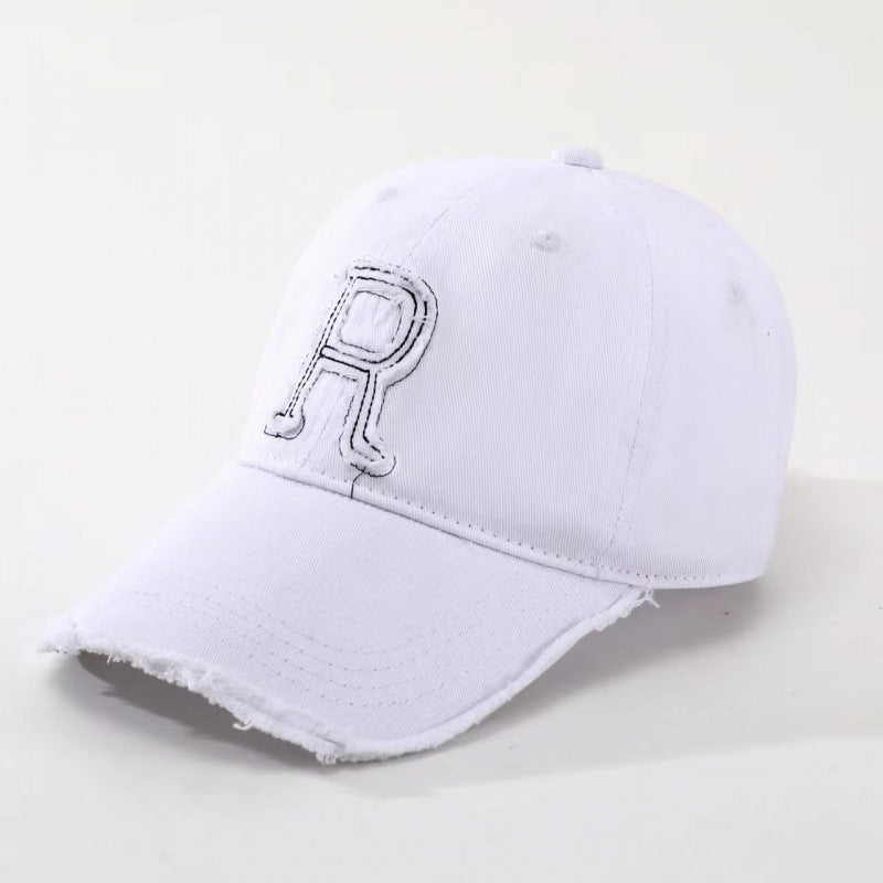 Women's Distressed Embroidered Baseball Cap Kalsten