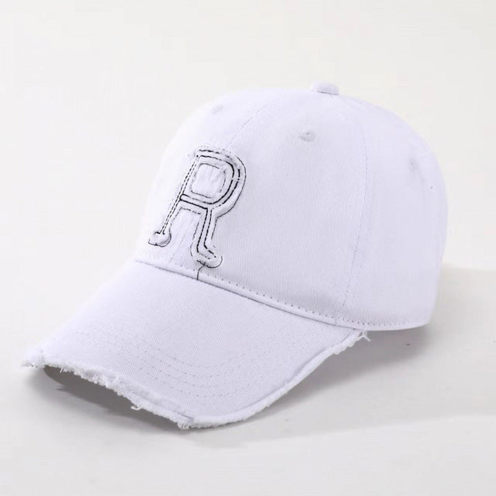 Women's Distressed Embroidered Baseball Cap Kalsten