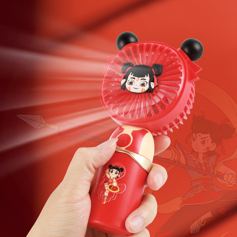 Ladies portable handheld fan with character design Kalsten