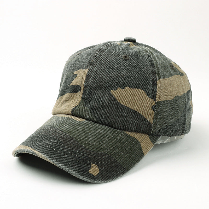 Unisex Camo Print Adjustable Baseball Cap Kalsten
