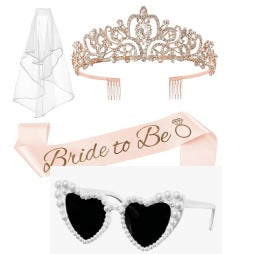 Women's Wedding Tiara and Veil Set Kalsten