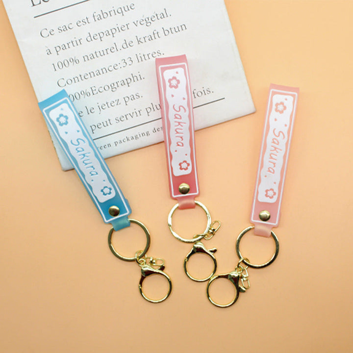 Unisex keychain with floral design Kalsten