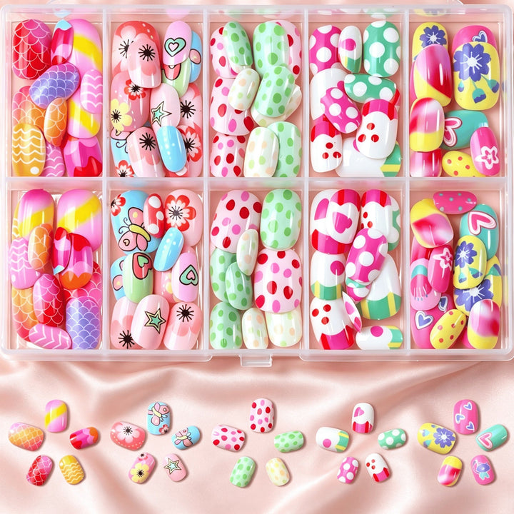 Decorative Nail Art Press-On Collection Kalsten