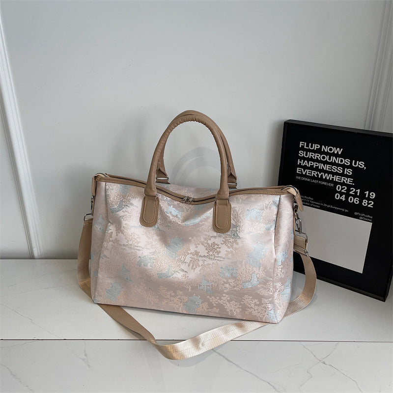 Elegant travel bag with luxurious pattern print Kalsten