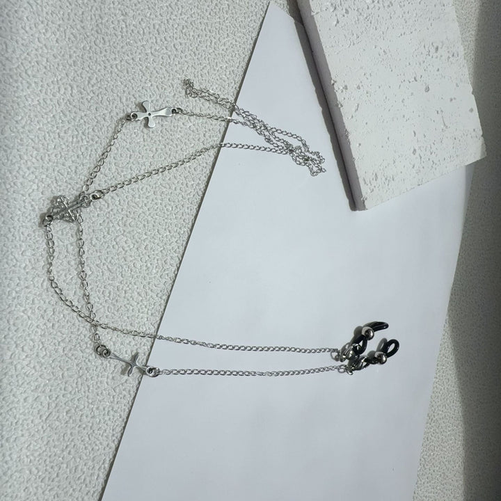 Minimalist Silver Chain Necklace Kalsten