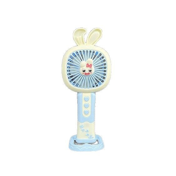 Unisex Portable Hand Fan with Cute Bunny Design Kalsten