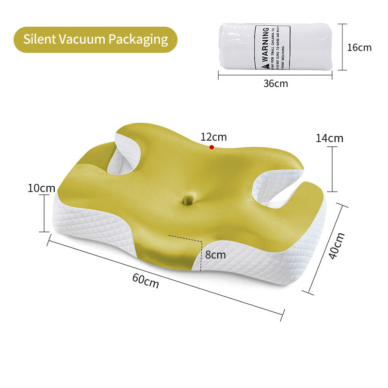 Ergonomic Neck And Shoulder Sleep Pillow With Cooling Gel Surface Kalsten